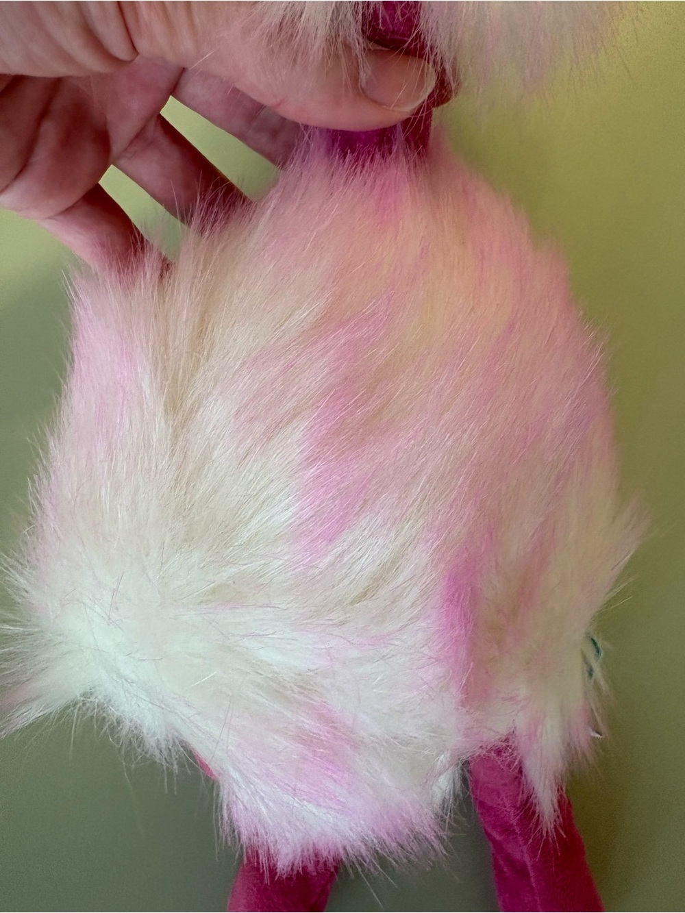 RETIRED Jellycat Raspberry Ripple Pom Pom Ostrich/Emu - Picture 8 of 9